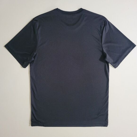 Hanes Men's Cool DRI™ Black Crewneck Short Sleeve Sport Performance Tee - Picture 10 of 10